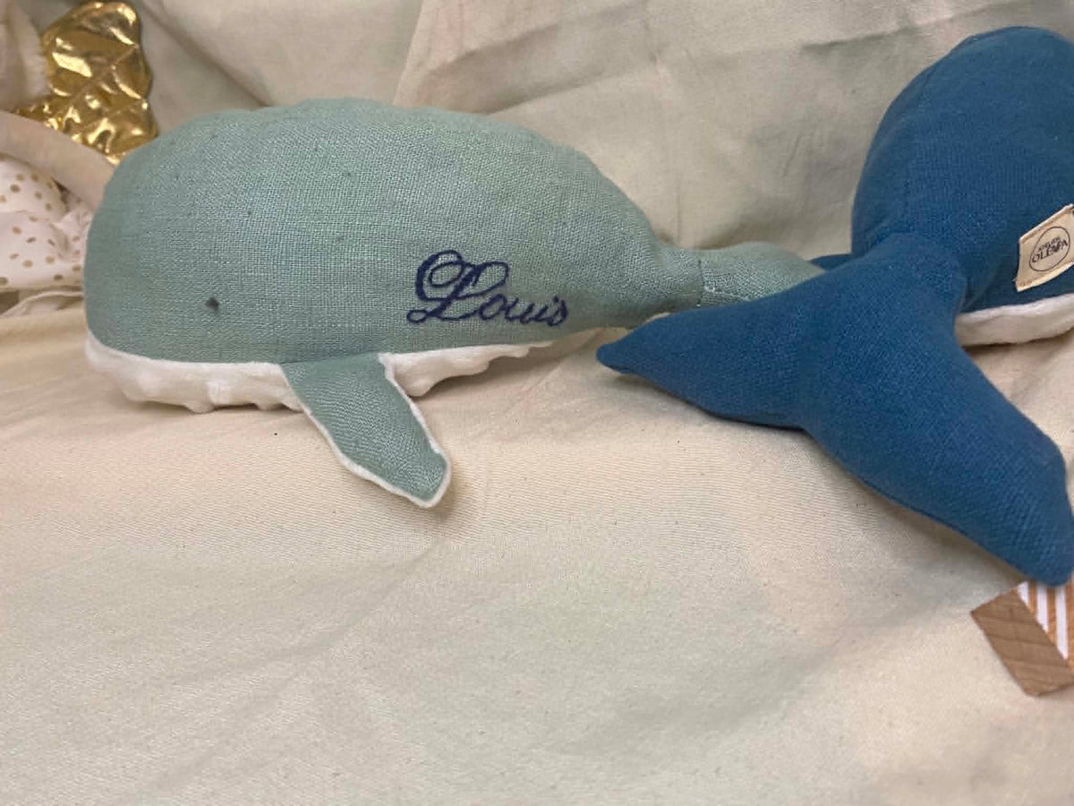 Alma la baleine, personnalisée